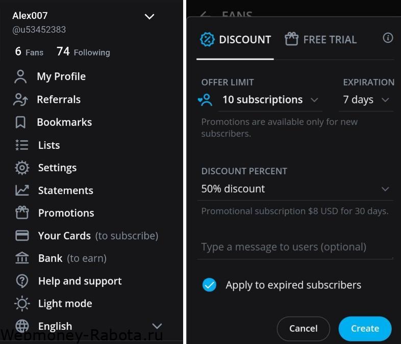 discount onlyfans