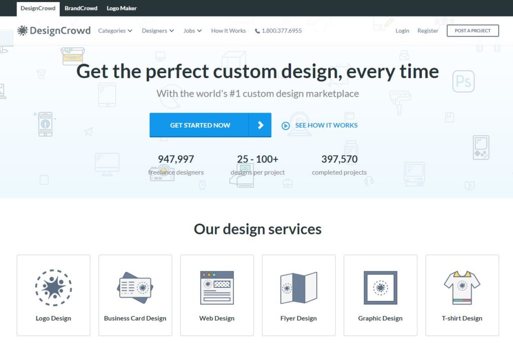 Designcrowd биржа