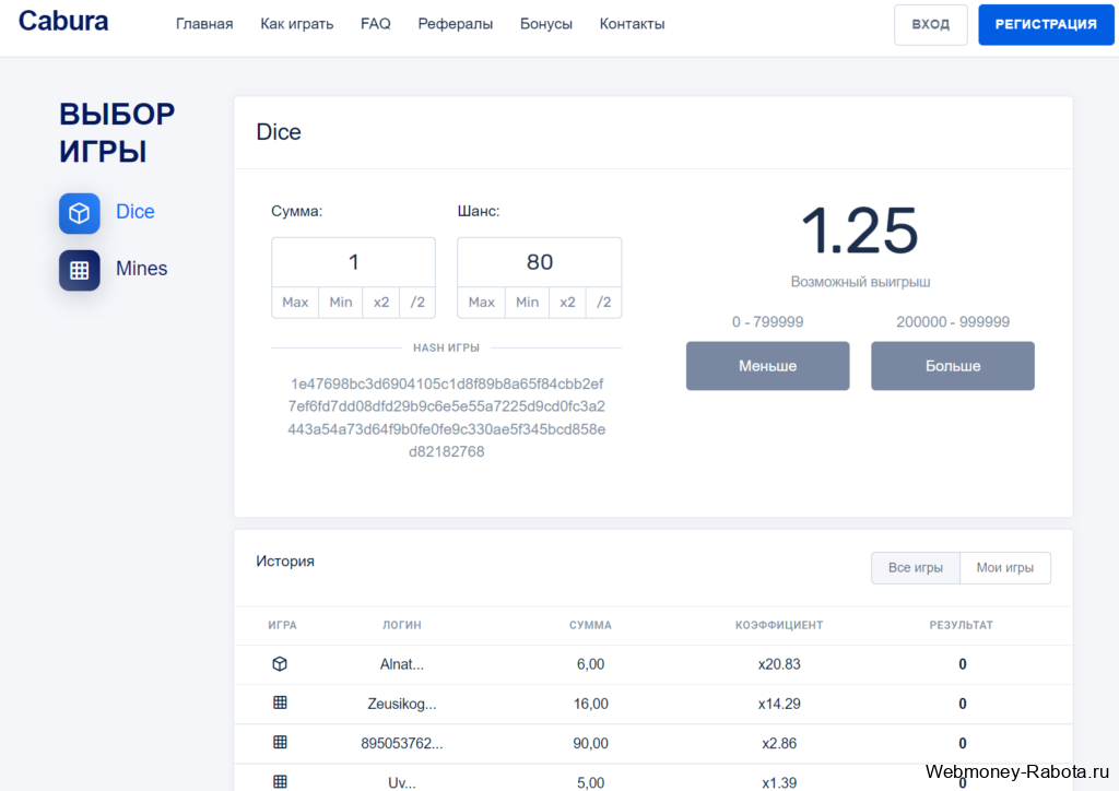 Cabura аналог нвути